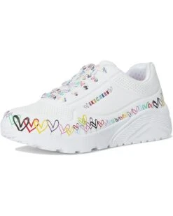 SKECHERS KIDS Uno Lite 314089L (Little Kid/Big Kid) | Sneakers & Athletic Shoes -The Modern Shoes 615eXd9DigL. AC SR736920