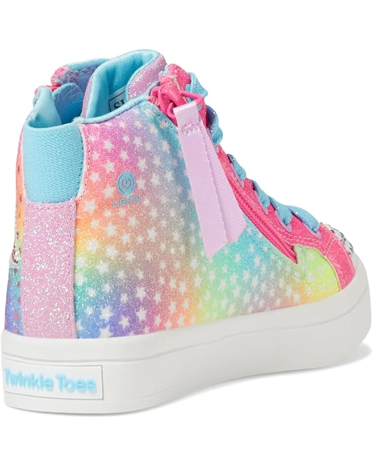 SKECHERS KIDS Twi-Lites 2.0 - Star Zips 314398L (Little Kid/Big Kid) | Sneakers & Athletic Shoes 5 SKECHERS KIDS Twi-Lites 2.0 - Star Zips 314398L (Little Kid/Big Kid) | Sneakers & Athletic Shoes - Image 5