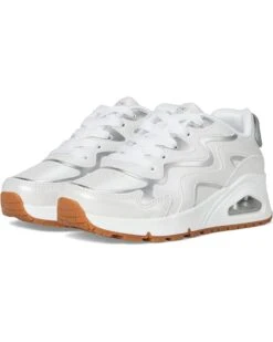 SKECHERS KIDS Uno Generation 1 - Wavy Shimmer 310322L (Little Kid/Big Kid) | Sneakers & Athletic Shoes