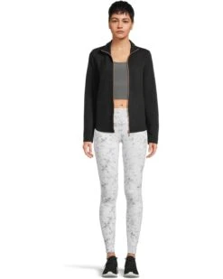 SKECHERS Go Walk Rib Full Length High-Waisted Leggings | Pants -The Modern Shoes 61QyyuBnYOL. AC SR736920