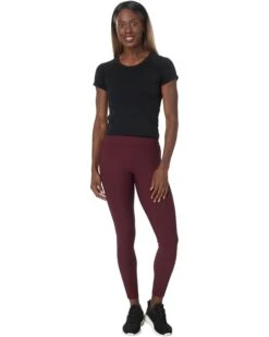 SKECHERS Goflex Rib Full Length High-Waist Leggings | Pants -The Modern Shoes 61Y 2JDrYKL. AC SR736920