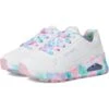 SKECHERS KIDS Uno Generation 1 - Pastel Blooms 310320L (Little Kid/Big Kid) | Sneakers & Athletic Shoes