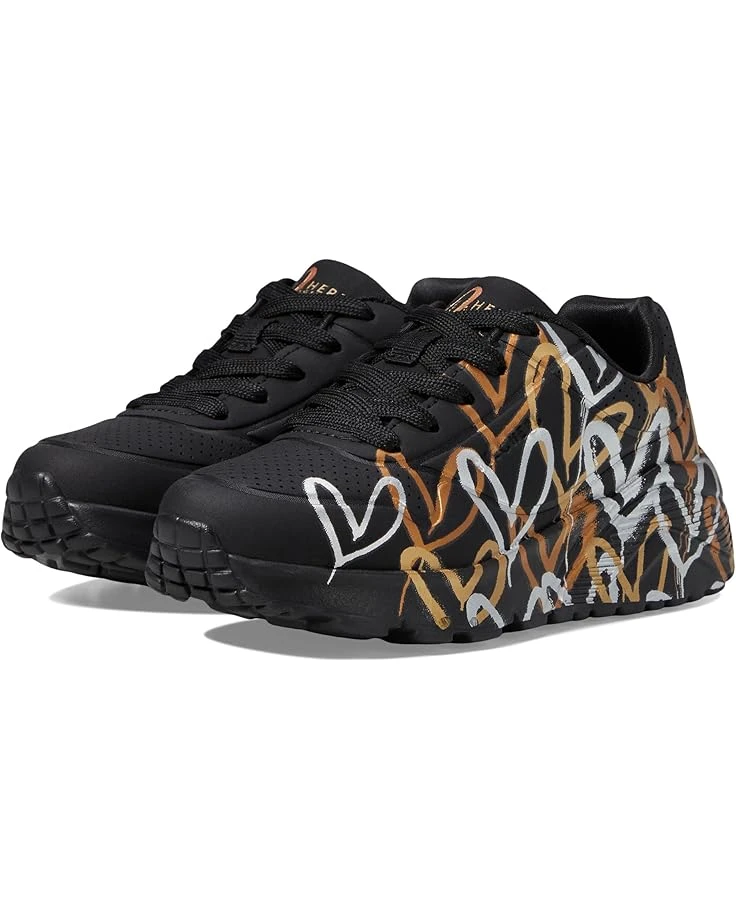 SKECHERS KIDS Uno Lite - Metallic Love 314067L (Little Kid/Big Kid) | Sneakers & Athletic Shoes 1 SKECHERS KIDS Uno Lite - Metallic Love 314067L (Little Kid/Big Kid) | Sneakers & Athletic Shoes