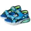 SKECHERS KIDS Mega-Splash 4K 402161L (Little Kid/Big Kid) | Sandals