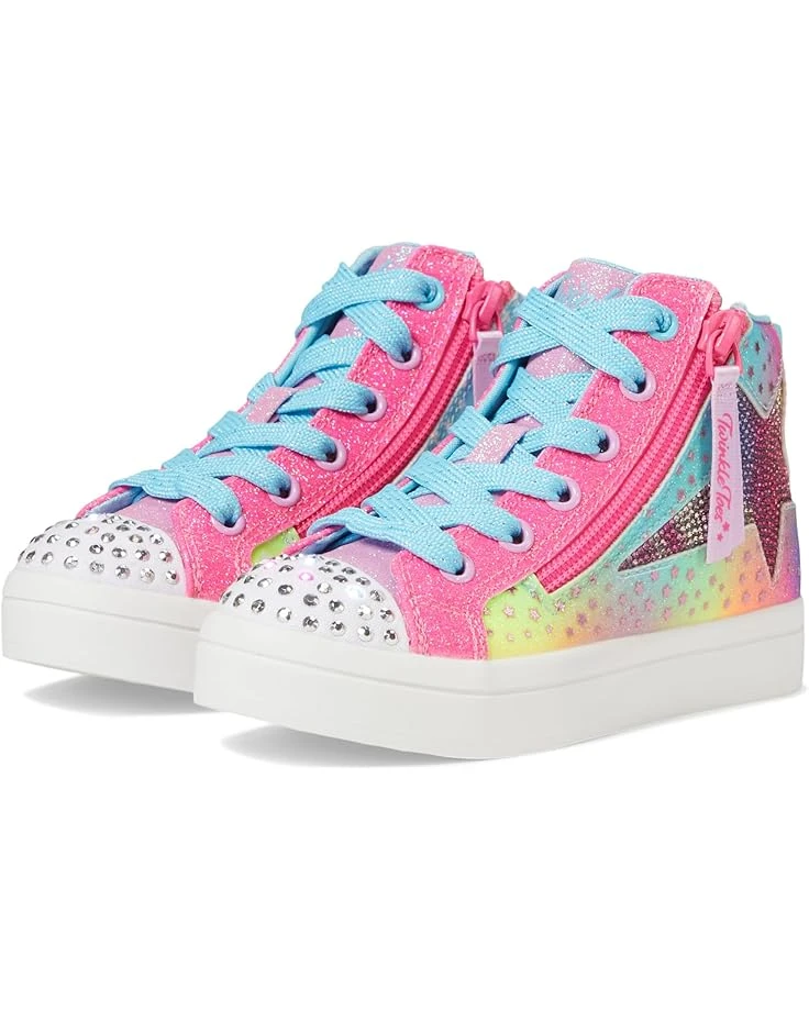 SKECHERS KIDS Twi-Lites 2.0 - Star Zips 314398L (Little Kid/Big Kid) | Sneakers & Athletic Shoes 1 SKECHERS KIDS Twi-Lites 2.0 - Star Zips 314398L (Little Kid/Big Kid) | Sneakers & Athletic Shoes