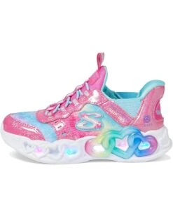 SKECHERS KIDS Hands Free Slip-Ins Infinite Heart Lights - Eternal Shimmer (Little Kid/Big Kid) | Sneakers & Athletic Shoes -The Modern Shoes 71A5MrY F6L. AC SR736920