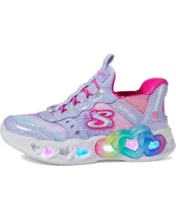 SKECHERS KIDS Infinite Heart Lights - Eternal Shimmer 303755L (Little Kid/Big Kid) | Sneakers & Athletic Shoes -The Modern Shoes 71DFEitL5rL. AC SR736920