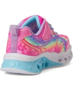 SKECHERS KIDS Flutter Heart Lights - Groovy Swirl 303253L (Little Kid/Big Kid) | Sneakers & Athletic Shoes -The Modern Shoes 71GQ3fdOIbL. AC SR736920