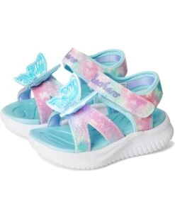 SKECHERS KIDS Jumpsters Sandal - Butterfly Brites 303109N (Toddler) | Sandals