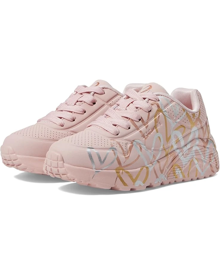 SKECHERS KIDS Jgoldcrown:Uno Lite - Metallic Love 314067L (Little Kid/Big Kid) | Sneakers & Athletic Shoes 7 SKECHERS KIDS Jgoldcrown:Uno Lite - Metallic Love 314067L (Little Kid/Big Kid) | Sneakers & Athletic Shoes - Image 7