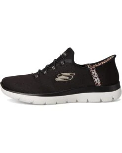 SKECHERS Summits Leopard Chic Hands Free Slip-INS | Sneakers & Athletic Shoes -The Modern Shoes 71NAGzFw8 L. AC SR736920