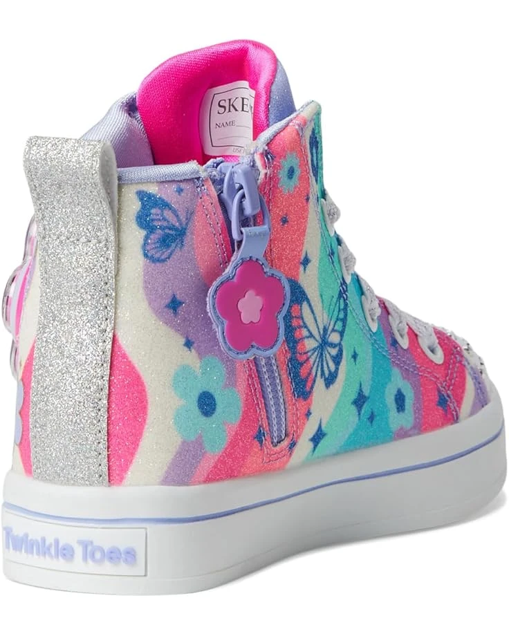 SKECHERS KIDS Twi-Lites 2.0 - Flower Burst 314384L (Little Kid) | Sneakers & Athletic Shoes 5 SKECHERS KIDS Twi-Lites 2.0 - Flower Burst 314384L (Little Kid) | Sneakers & Athletic Shoes - Image 5