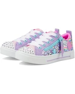 SKECHERS KIDS Twinkle Sparks - Flying Hearts 314805L (Little Kid) | Sneakers & Athletic Shoes
