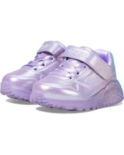 SKECHERS KIDS Uno Lite - Metallic Sparkle 310394N (Toddler) | Sneakers & Athletic Shoes
