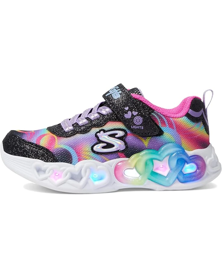 SKECHERS KIDS Sport Lighted-Infinite Heart Lights 303750L (Little Kid/Big Kid) | Sneakers & Athletic Shoes 4 SKECHERS KIDS Sport Lighted-Infinite Heart Lights 303750L (Little Kid/Big Kid) | Sneakers & Athletic Shoes - Image 4
