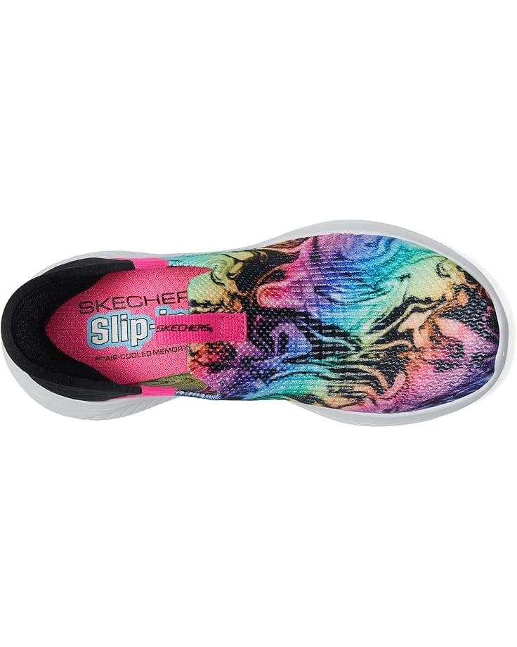 SKECHERS KIDS Slip-Ins-Ultra Flex 3.0 - Cosmo Swirl 303820L (Little Kid/Big Kid) | Sneakers & Athletic Shoes 2 SKECHERS KIDS Slip-Ins-Ultra Flex 3.0 - Cosmo Swirl 303820L (Little Kid/Big Kid) | Sneakers & Athletic Shoes - Image 2