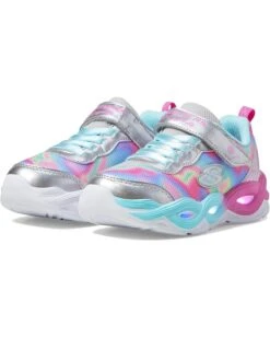 SKECHERS KIDS Twisty Glow - Sorbet Swirl 303716L Light Up Sneaker (Little Kid/Big Kid) | Sneakers & Athletic Shoes -The Modern Shoes 71x3rEOwr7L. AC SR736920