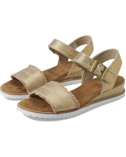 BOBS from SKECHERS Desert Kiss - Gold Crush | Sandals